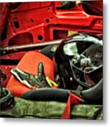 No Passenger In Porsche Metal Print