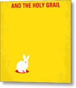 No036 My Monty Python And The Holy Grail Minimal Movie Poster Metal Print
