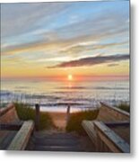 North Carolina Sunrise Metal Print