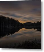 North Pond Road Twilight Metal Print