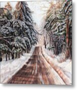 Northeast Winter Metal Print