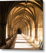 Norwich Cathedral Portico Metal Print