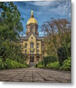 Notre Dame University Q1 Metal Print