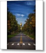 @notredame @notre_shop Metal Print