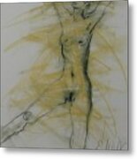 Nude 3 Metal Print