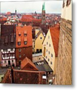 Nuremberg Cityscape Metal Print