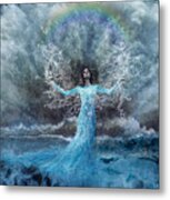 Nymph Of  The Water Metal Print