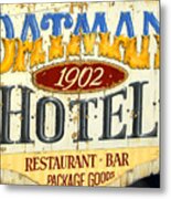 Oatman Hotel 1902 Metal Print