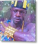 Oba Strength Of The Nation Metal Print
