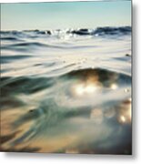 Ocean Surface Metal Print