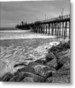 Oceanside Pier Metal Print