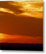 Oklahoma Sunset Metal Print