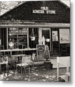 Old Agness Store Metal Print