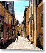 Old Buildings In France Metal Print