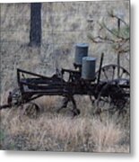 Old Farm Implement Lake George Co #3 Metal Print
