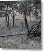Old Farm Implement Lake George Co #4 Metal Print
