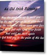 Old Irish Blessing #4 Metal Print