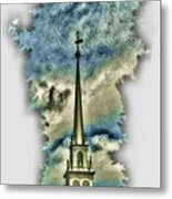 Old North Church Steeple Metal Print