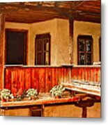 Old Porch Bulgaria Metal Print