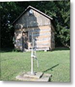 Old School House Metal Print