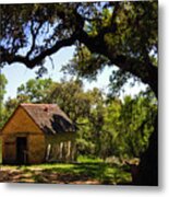 Old Smokehouse Metal Print