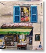 Old Town Cafe Metal Print