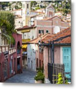 Old Town In Villefranche-sur-mer 3 Metal Print