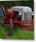 Old Tractor Metal Print