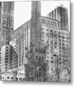 Old Water Tower - Chicago Metal Print