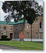 Old West End  First Congregational Church Metal Print