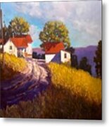 Old Willy's Barn Metal Print