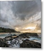 On Kauai's Coast Metal Print