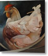 On The Hen House Metal Print