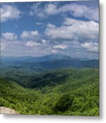 On Top Of Blowing Rock Metal Print