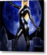 Once In A Blue Moon Metal Print