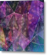 Open Geometric Metal Print