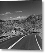 Open Road - Nevada Metal Print