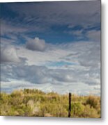 Oregon Clouds Metal Print