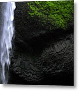 Oregon Waterfall Metal Print