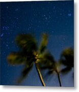 Orion And Windswept Palms Metal Print