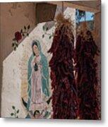 Our Lady Of The Chilies Metal Print