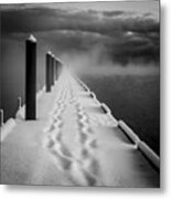 Out To The End Metal Print