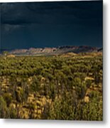 Outback Storm Metal Print
