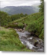 Over Honister Pass Metal Print