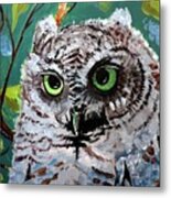 Owl Be Seeing You Metal Print