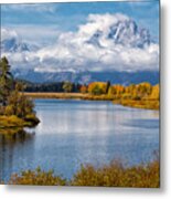 Oxbow Bend Metal Print