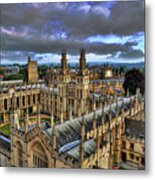 Oxford University - All Souls College Metal Print