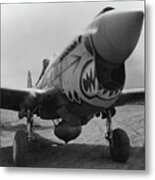 P-40 Warhawk - Flying Tiger Metal Print