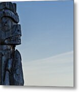 Pacific Northwest Totem Pole Metal Print