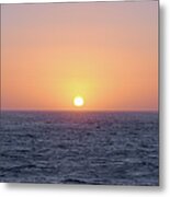 Pacific Sunset Triptych Metal Print